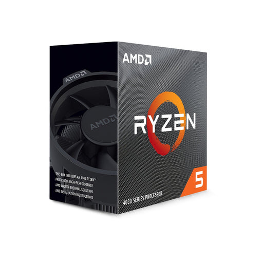 AMD Ryzen 5 4500 CPU with Wraith Stealth Cooler, AM4, 3.6GHz (4.1 Turbo), 6-Core, 65W, 11MB Cache, 7nm, 4th Gen, No Graphics-Processors-Gigante Computers