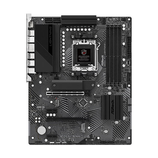 Asrock B650 PG LIGHTNING, AMD B650, AM5, ATX, 4 DDR5, HDMI, 2.5G LAN, PCIe4, 3x M.2-Motherboards-Gigante Computers