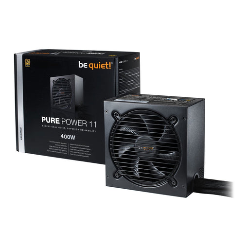Be Quiet! 400W Pure Power 11 PSU, Fully Wired, Rifle Bearing Fan, 80+ Gold, Cont. Power-PSUs-Gigante Computers