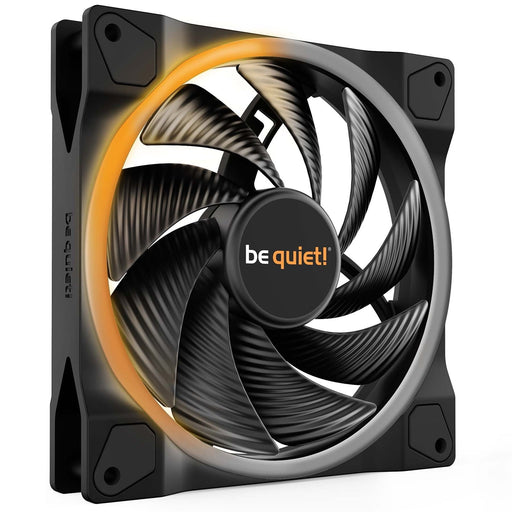 Be Quiet (BL075) Light Wings 14cm PWM ARGB High Speed Case Fan, Rifle Bearing, 20 LEDs, Front & Rear Lighting, Up to 2200 RPM-Cooling-Gigante Computers