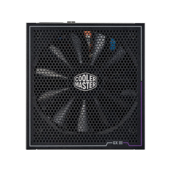 Cooler Master ATX 3.0 850W PSU Full Modular 80 Plus Gold Power Supply 120mm 100% Japanese capacitors 12VHPWR cable Zero RPM-Silent Fan 10Y Warranty-Power Supplies-Gigante Computers
