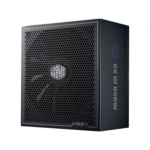 Cooler Master ATX 3.0 850W PSU Full Modular 80 Plus Gold Power Supply 120mm 100% Japanese capacitors 12VHPWR cable Zero RPM-Silent Fan 10Y Warranty-Power Supplies-Gigante Computers