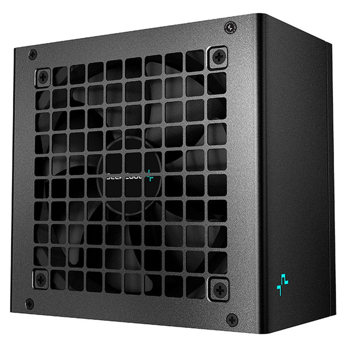 DeepCool PK650D 650W Power Supply Unit, 120mm Silent Hydro Bearing Fan, 80 PLUS Bronze, Non Modular, UK Plug, Flat Black Cables, Stable with Low Noise Performance-Power Supplies-Gigante Computers