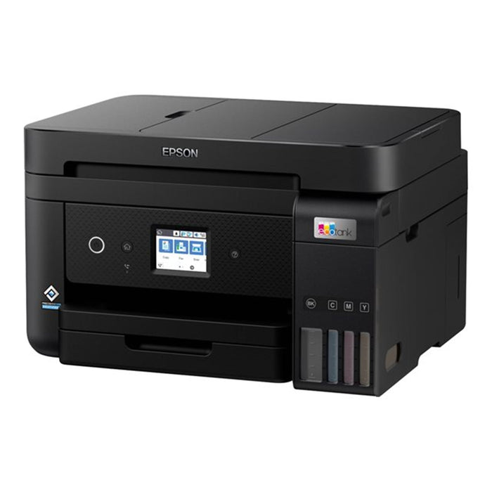 Epson EcoTank ET-4850 Wireless Colour A4 Multi-Function Inkjet Printer, USB/Wi-Fi, Mobile Printing, LCD screen, Double-sided Printing-Printers-Gigante Computers