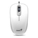 Genius DX-110 White USB Full Size Optical Mouse-Mice-Gigante Computers