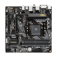 Gigabyte B550 Ultra Durable Motherboard with Pure Digital VRM Solution, PCIe 4.0 x16 Slot, Dual PCIe 4.0/3.0 M.2 Connectors, Intel Dual Band 802.11ac WIFI, Realtek GbE LAN, Smart Fan 5 with FAN STOP, RGB FUSION 2.0, Q-Flash Plus-Motherboards-Gigante Computers