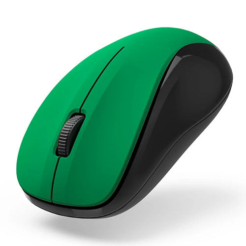 Hama MW-300 V2 Wireless Optical Mouse, 3 Buttons, USB Nano Receiver, Green-Mice-Gigante Computers