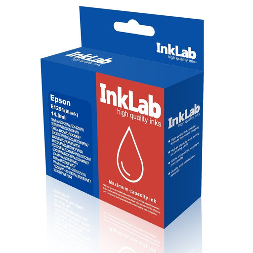 InkLab 1291 Epson Compatible Black Replacement Ink-Replacement Inks-Gigante Computers