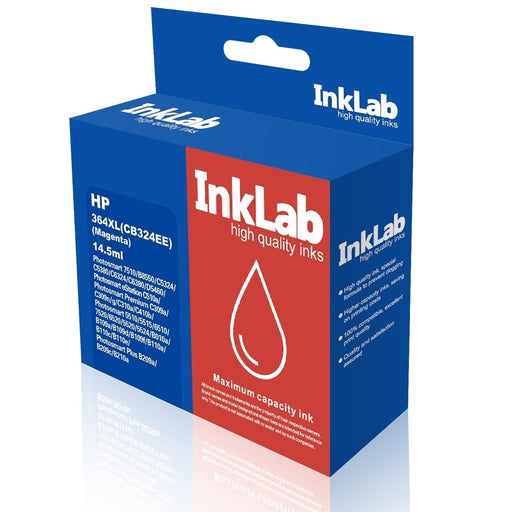 InkLab 364 XL HP Compatible Magenta Replacement Ink-Replacement Inks-Gigante Computers