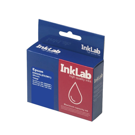 InkLab 502XL Epson Compatible Black Replacement Ink-Ink Cartridges-Gigante Computers