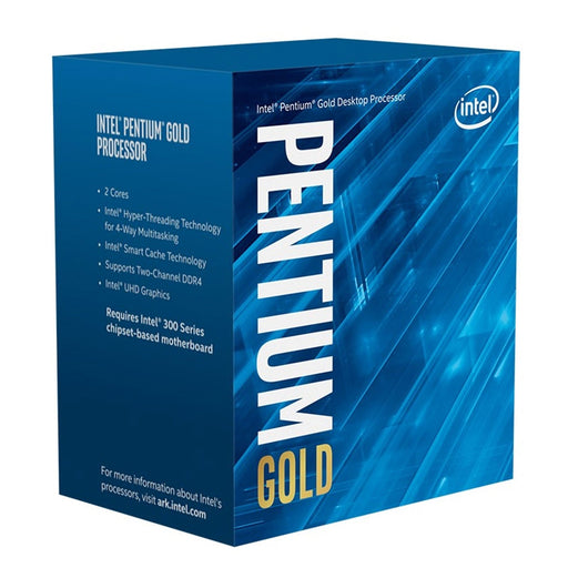 Intel Pentium Gold G6405 CPU, 1200, 4.1 GHz, Dual Core, 58W, 14nm, 4MB Cache, Comet Lake-Processors-Gigante Computers