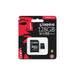 Kingston 128GB Canvas Select Plus Micro SDXC Card with SD Adapter-Memory Cards-Gigante Computers