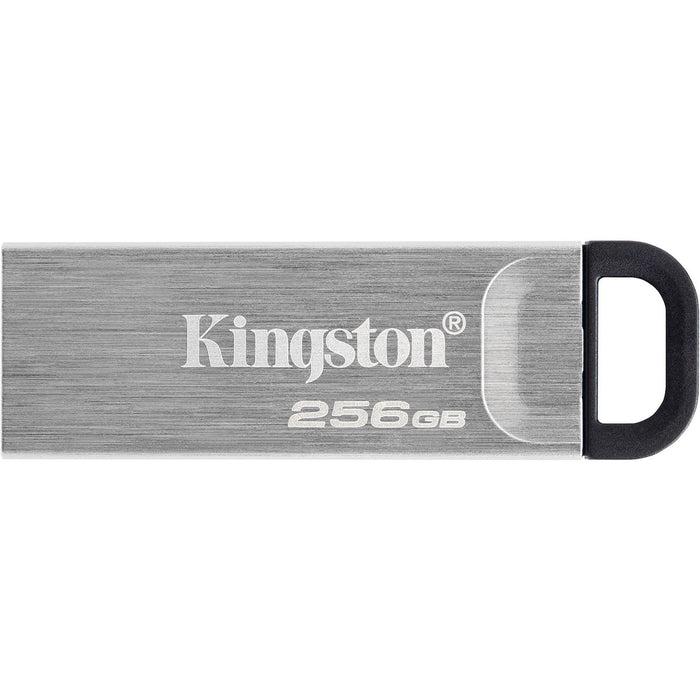 Kingston 256GB USB 3.2 Gen1 Memory Pen, DataTraveler Kyson, Metal Capless Design, R/W 200/60 MB/s-USB Pen Drives-Gigante Computers