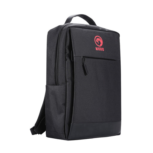 Marvo Laptop 15.6 inch Backpack with USB Charging Port, Waterproof Durable Fabric, Max Load 20kg, Black-Gigante Computers