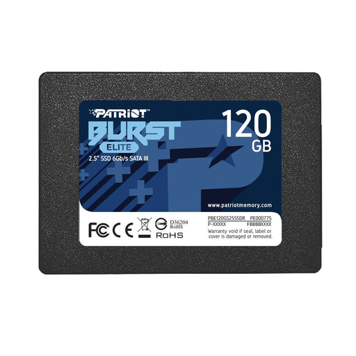 Patriot Elite 120GB 2.5 ”SATA III SSD Drive-Hard Drives-Gigante Computers