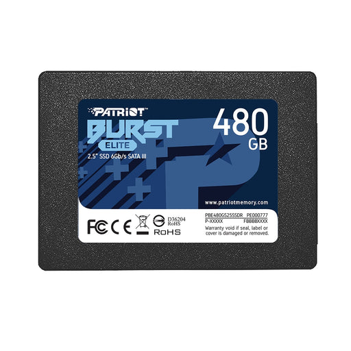 Patriot Elite 480GB 2.5" SATA III SSD Drive-Gigante Computers