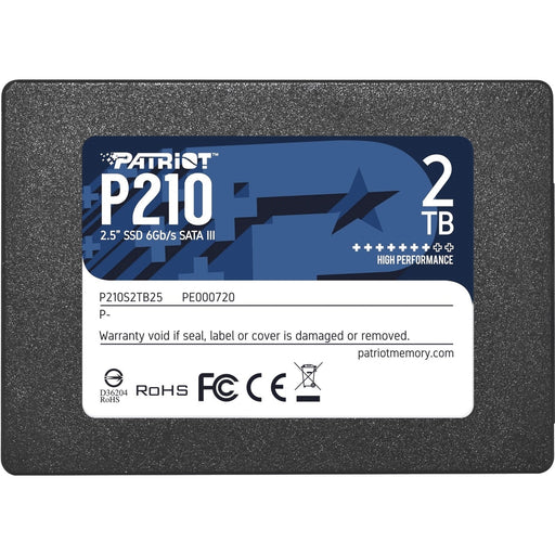 Patriot P210 SSD 2TB SATA 3 Internal Solid State Drive 2.5-Hard Drives Optical-Gigante Computers
