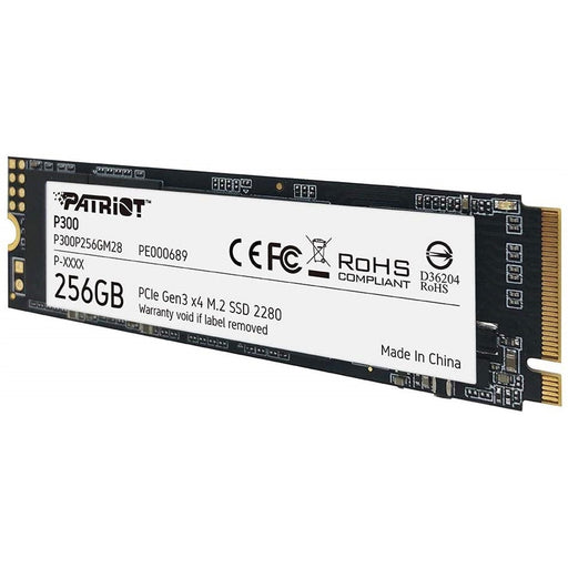 Patriot P300 M.2 PCIe 256GB SSD-Internal Hard Drives-Gigante Computers