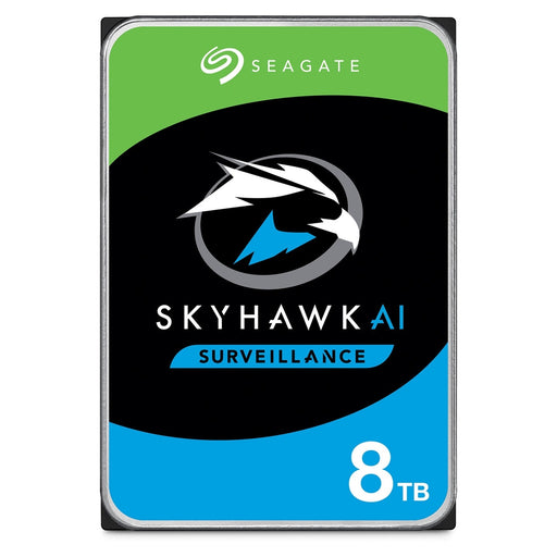 Seagate SkyHawk Surveillance AI ST8000VE001 8TB 3.5" 7200RPM 256MB Cache SATA III Internal Hard Drive-Internal Hard Drives-Gigante Computers