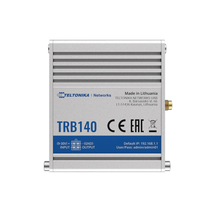 TELTONIKA TRB140 Industrial 4G LTE CAT 4 Single SIM Wired Cellular Router-Networking-Gigante Computers