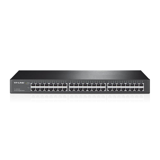 TP-LINK (TL-SG1048) 48-Port Gigabit Unmanaged Rackmount Switch, Steel Case-Switches-Gigante Computers