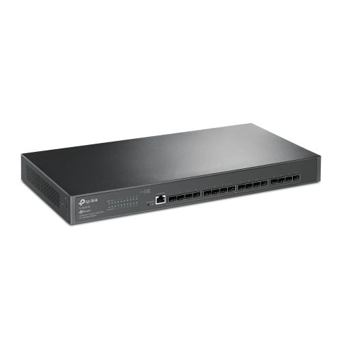 TP-LINK (TL-SX3016F) JetStream 16-Port 10GE SFP+ L2+ Managed Switch, Centralized Management, Dual Redundant PSUs, Rackmountable-Switches-Gigante Computers