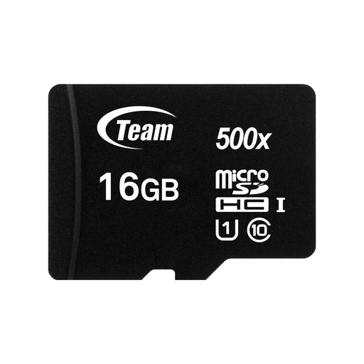 Team 16GB Micro SDHC Class 10 UHS-I Flash Card with Adapter-Memory-Gigante Computers