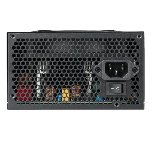 Vida 500W ATX PSU, 80+ Bronze, Fluid Dynamic Ultra-Quiet Fan, PCIe, Flat Black Cables, Power Lead Not Included-Power Supplies-Gigante Computers