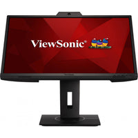 Viewsonic VG2440V 23 Inch Full HD IPS Monitor, Widescreen, 60Hz, 5ms, VGA, HDMI, DisplayPort, Speakers, Wecam, Height Adjustable-Monitors-Gigante Computers