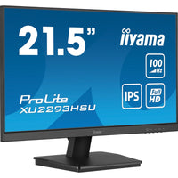 iiyama Prolite XU2293HSU-B6 22 inch IPS Monitor, Full HD, 1ms, HDMI, Display Port, USB Hub, 100Hz, Speakers, Black, Int PSU, VESA-Monitors-Gigante Computers