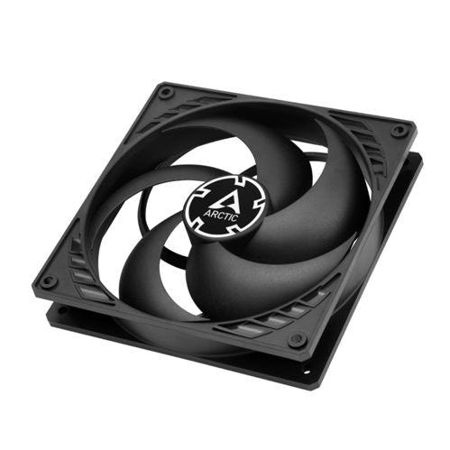 Arctic F12 14cm Pressure Optimised PWM PST Case Fan for Continuous Operation, Black, 9 Blades, Dual Ball Bearing, 200-1700 RPM-Cooling-Gigante Computers