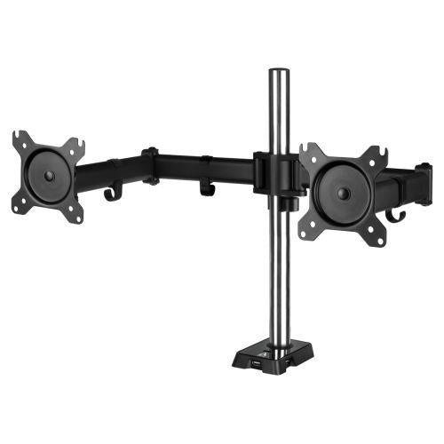 Arctic Z2 (Gen 3) Dual Monitor Arm with 4-Port USB 2.0 Hub, Up to 34" Monitors / 29" Ultrawide-Monitor Arms/Brackets-Gigante Computers