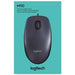 Logitech M90 Wired USB Mouse, 3-Buttons, 1000dpi and Optical Tracking, Ambidextrous Design for PC, Mac and Laptop, Grey-Mice-Gigante Computers