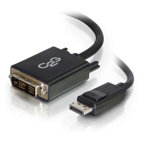 Spire DisplayPort Male to Single Link DVI-D Male Converter Cable, 2 Metres-Display/Visual-Gigante Computers