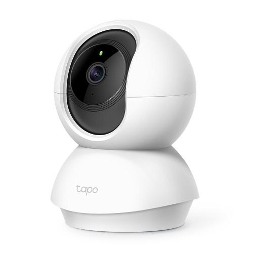 TP-LINK (TAPO C210) Pan/Tilt Home Security Wi-Fi Camera, 3MP, Night Vision, Alarms, Motion Detection, 2-way Audio-Surveillance Cameras-Gigante Computers
