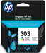 HP 303 (Yield 165 Pages) Dye-based Original Ink Cartridge (Tri-colour)-Ink Cartridges-Gigante Computers