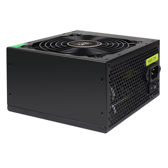 Evo Labs E-600BL 600W 120mm Black Silent Fan PSU