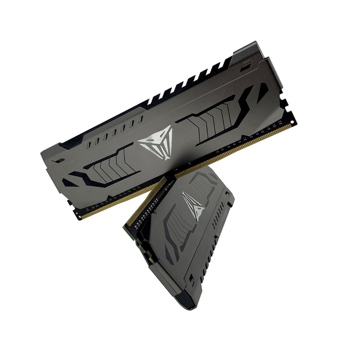 Patriot Viper Steel Series DDR4 16GB (2 x 8GB) 3200MHz Kit w/Gunmetal Grey heatshield