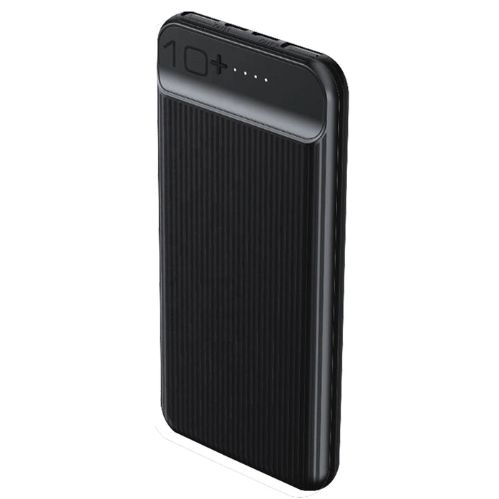 PREVO SP3012 10000mah Dual Slim Portable Power Bank Black