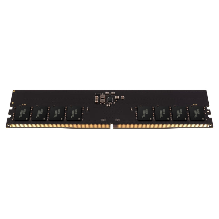 Team Elite TED532G4800C40DC01 32GB DIMM System Memory, DDR5, 4800MHz, 2 x 16GB, Red Heatsink, 288 Pin, 1.1v, CL40-40-40-77