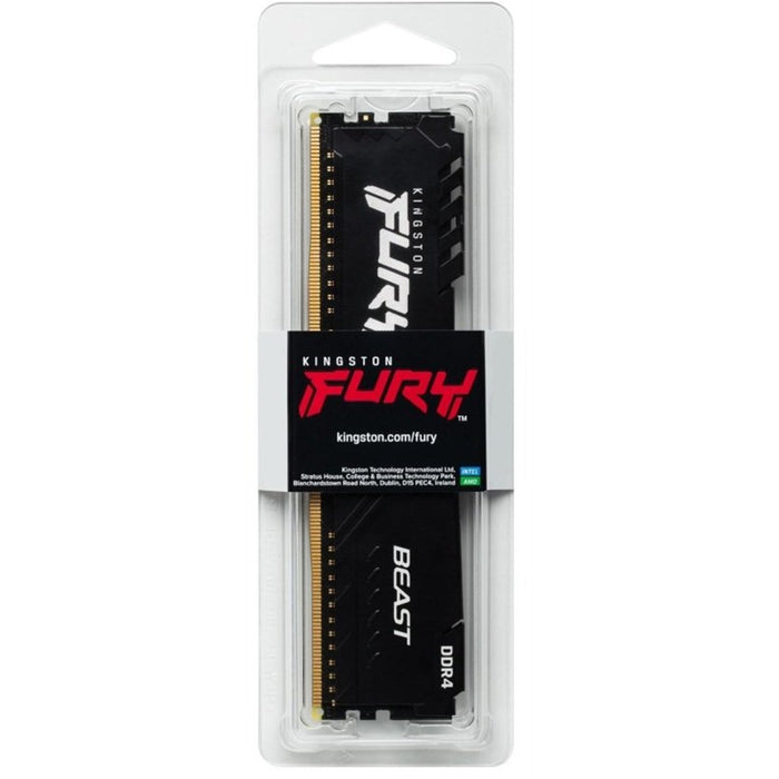 Kingston Fury Beast 8GB, DDR4, 3200MHz (PC4-25600), CL16, DIMM Memory