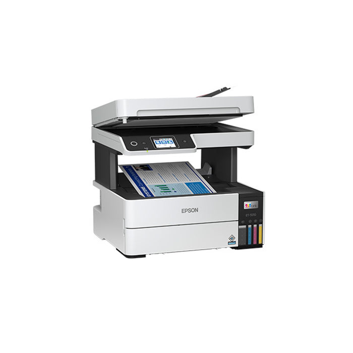 Epson EcoTank ET-5170 C11CJ88401 Inkjet Printer, Multifunction, A4, Wifi, Ethernet, ADF, Fax, LCD Touchscreen