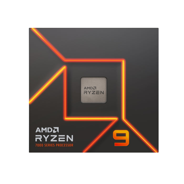 AMD Ryzen 9 7950X with Radeon Graphics, 16 Core Processor, 32 Threads, 4.5Ghz up to 5.7Ghz Turbo, 80MB Cache, 170W, No Fan