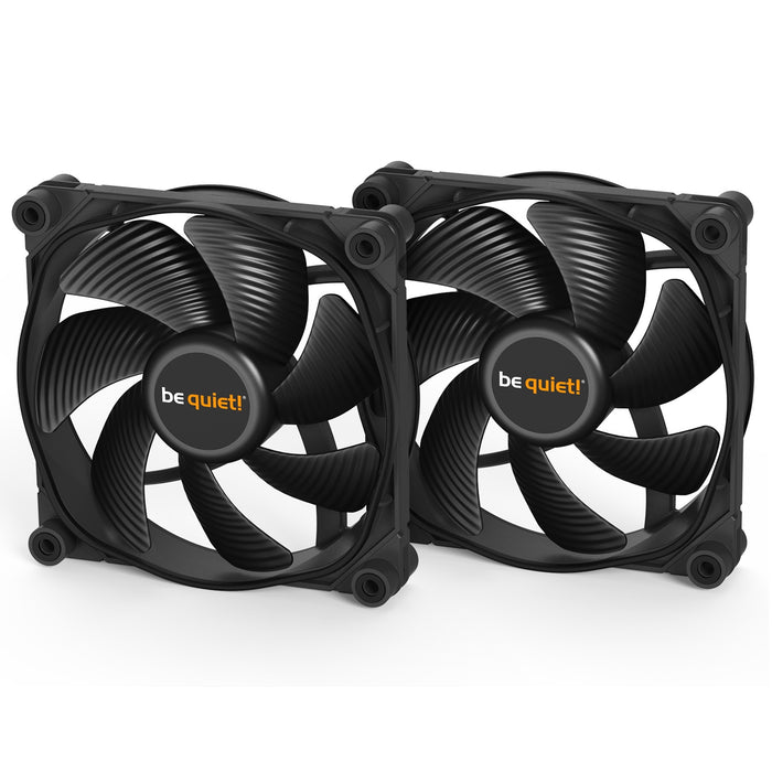 Be Quiet! Silent Loop 2 120mm ARGB Liquid CPU Cooler, Dampened & Adjustable Pump, 2 x 12cm Silent Wings 3 PWM Fans