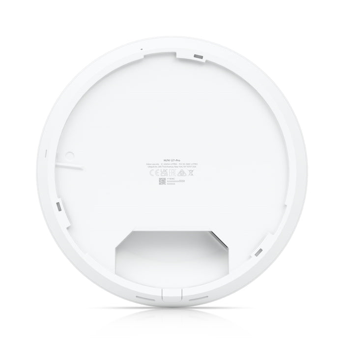 Ubiquiti UniFi U7 Pro WiFi 7 Access Point, with 6 GHz Support, 140 m² (1,500 ft²) coverage,300+ connected devices, Powered using PoE+, 2.5 GbE uplink