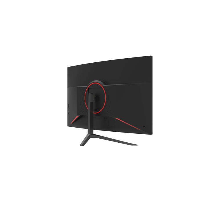 piXL CM27GF6D 27 Inch Curved Frameless Monitor, 165Hz, 6ms Response Time, HDR, Frameless, 1920x1080 Full HD, HDMIx2, Display Port, Black, VESA Mount