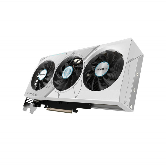 Gigabyte Nvidia GeForce RTX 4070 SUPER EAGLE OC ICE 12GB Graphics Card-Graphics Cards-Gigante Computers