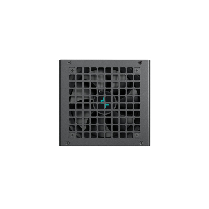 DeepCool PL750D 750W PSU, 120mm Silent Hydro Bearing Fan, 80 PLUS Bronze, Non Modular, UK Plug, Flat Black Cables, Stable with Low Noise Performance