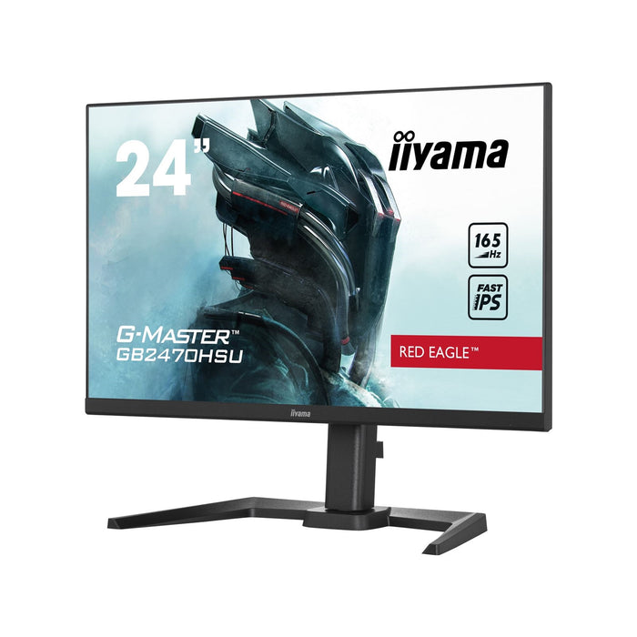 iiyama G-Master Red Eagle gaming monitor GB2470HSU-B5 23.8" Height Adjustable, Full HD, 165Hz, 0.8ms, FreeSync, HDMI, Display Port, USB Hub