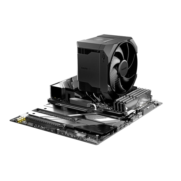 be quiet! Dark Rock 6 CPU Cooler, Universal Socket, Silent Wings PWM Fan, 2000RPM, 220W TDP, 3-year manufacturers warranty